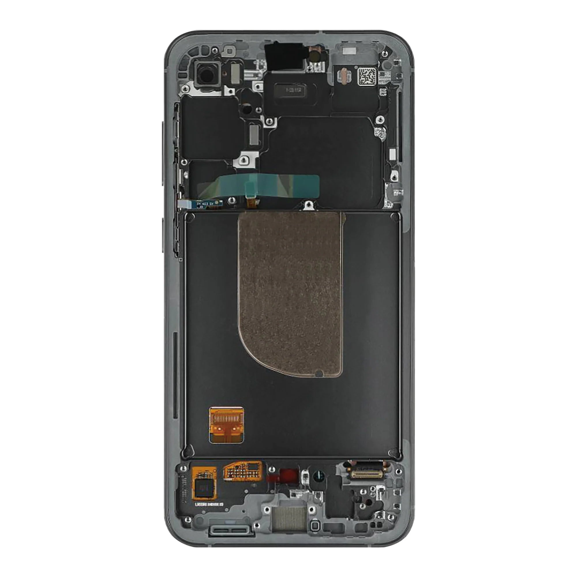 Samsung Galaxy S23 FE Display und Digitizer mit Rahmen Graphite Service Pack