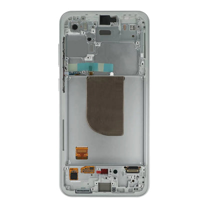 Samsung Galaxy S23 FE Display und Digitizer mit Rahmen Mint, Creme, Lila, Indigo, Mandarine Service Pack