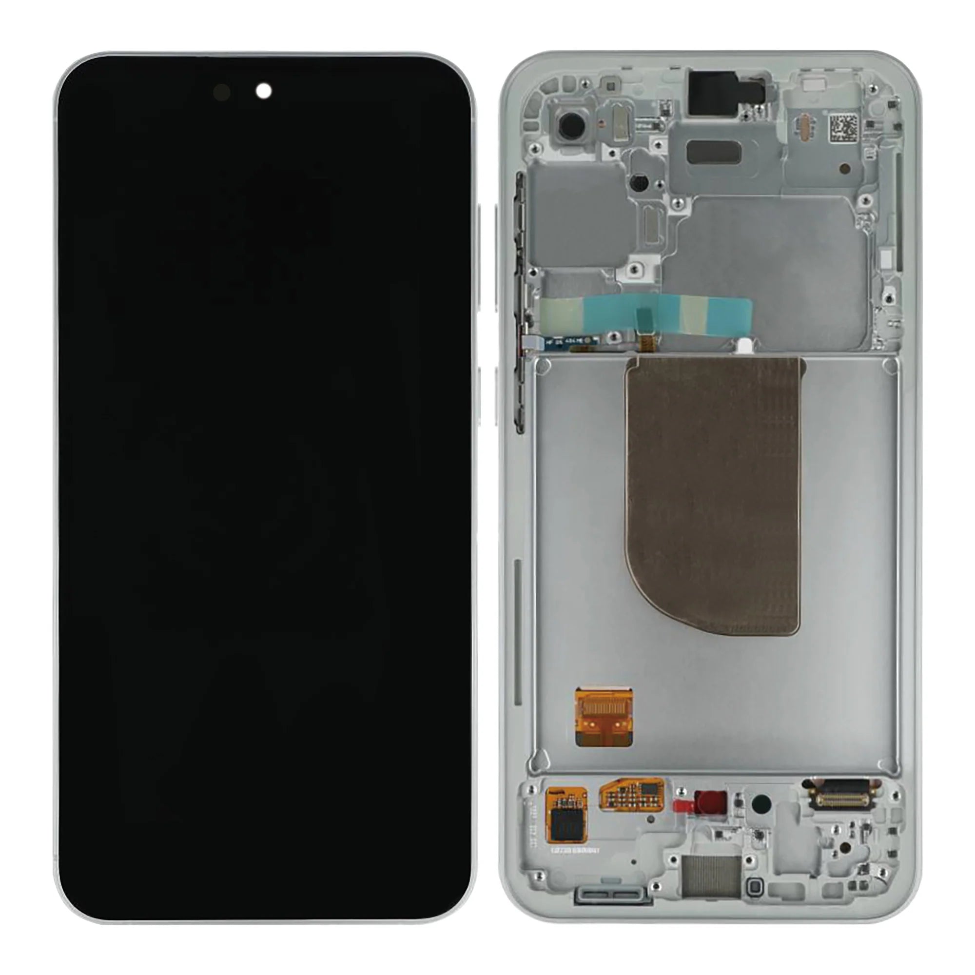 Samsung Galaxy S23 FE Display und Digitizer mit Rahmen Mint, Creme, Lila, Indigo, Mandarine Service Pack
