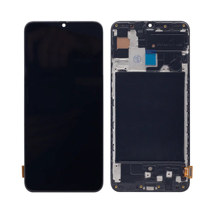 Samsung Galaxy A70 Soft-OLED Display (mit Rahmen)