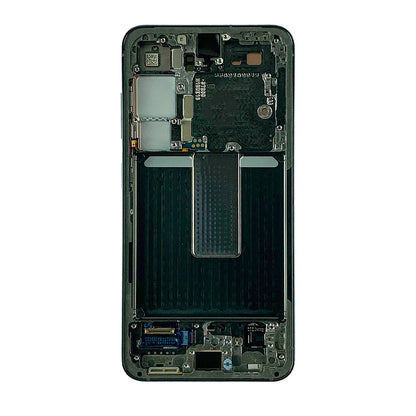 Samsung Galaxy S23 Display und Digitizer mit Rahmen, grünes Servicepaket