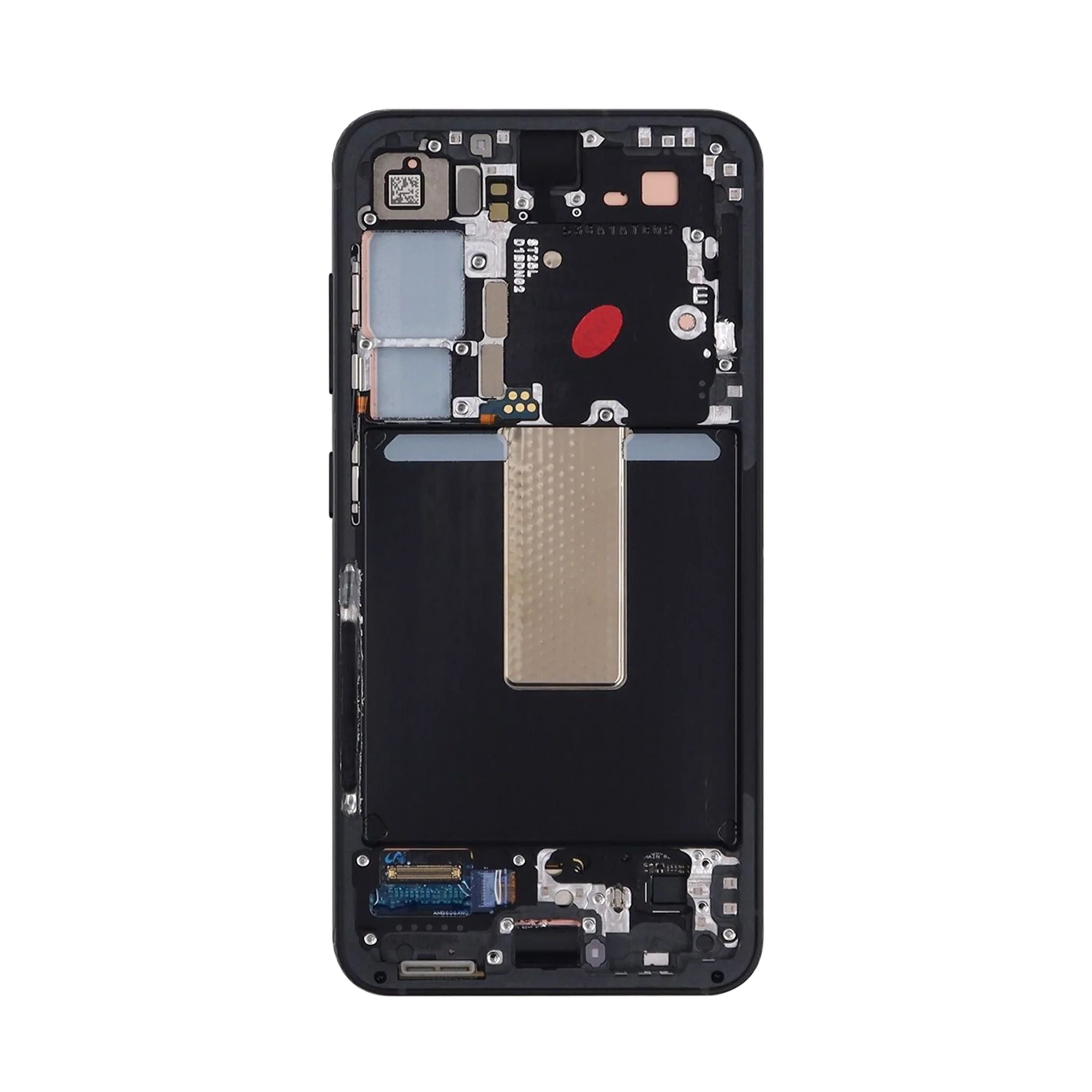 Samsung Galaxy S23 Display und Digitizer mit Rahmen Graphite Service Pack