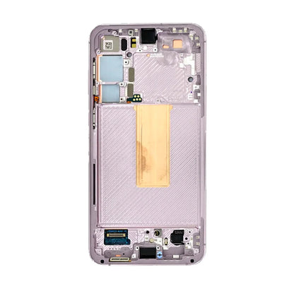 Samsung Galaxy S23 Plus Display und Digitizer mit Rahmen Lavender Service Pack - Phonebazaar