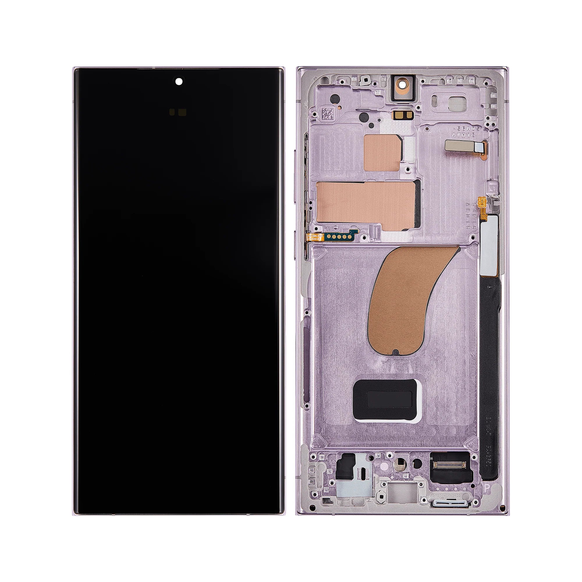 Samsung Galaxy S23 Ultra Display und Digitizer mit Rahmen Service Pack - Phonebazaar