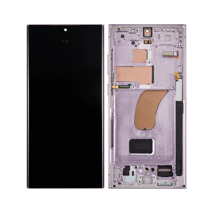 Samsung Galaxy S23 Ultra Display und Digitizer mit Rahmen Service Pack - Phonebazaar