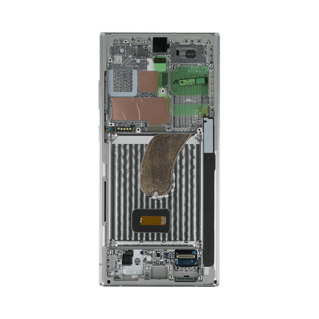 Samsung Galaxy S23 Ultra Display und Digitizer mit Rahmen, Service Pack - Phonebazaar