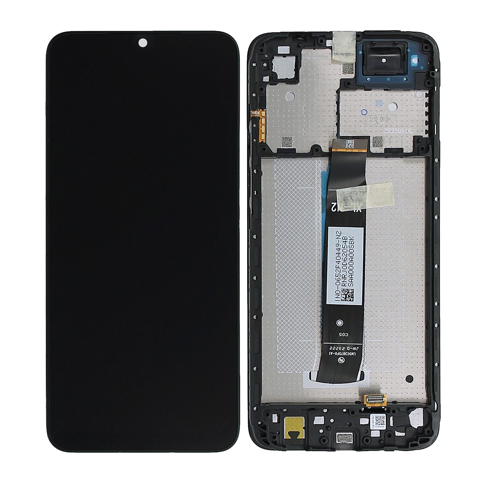 Xiaomi Redmi A2, A2 Plus Display und Digitizer mit Rahmen Schwarz OEM