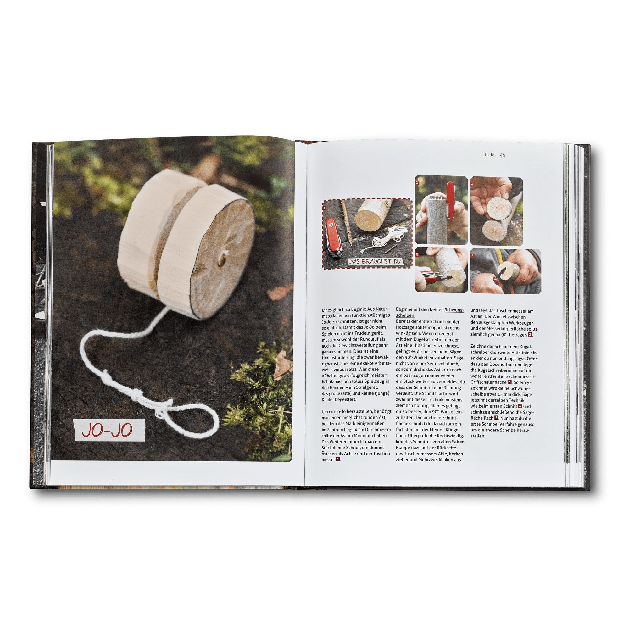 Victorinox Buch ''Schnitz it Yourself'', Deutsch