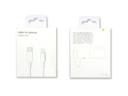USB-C auf Lightning Kabel fuer Apple (1m) – mit Verpackung