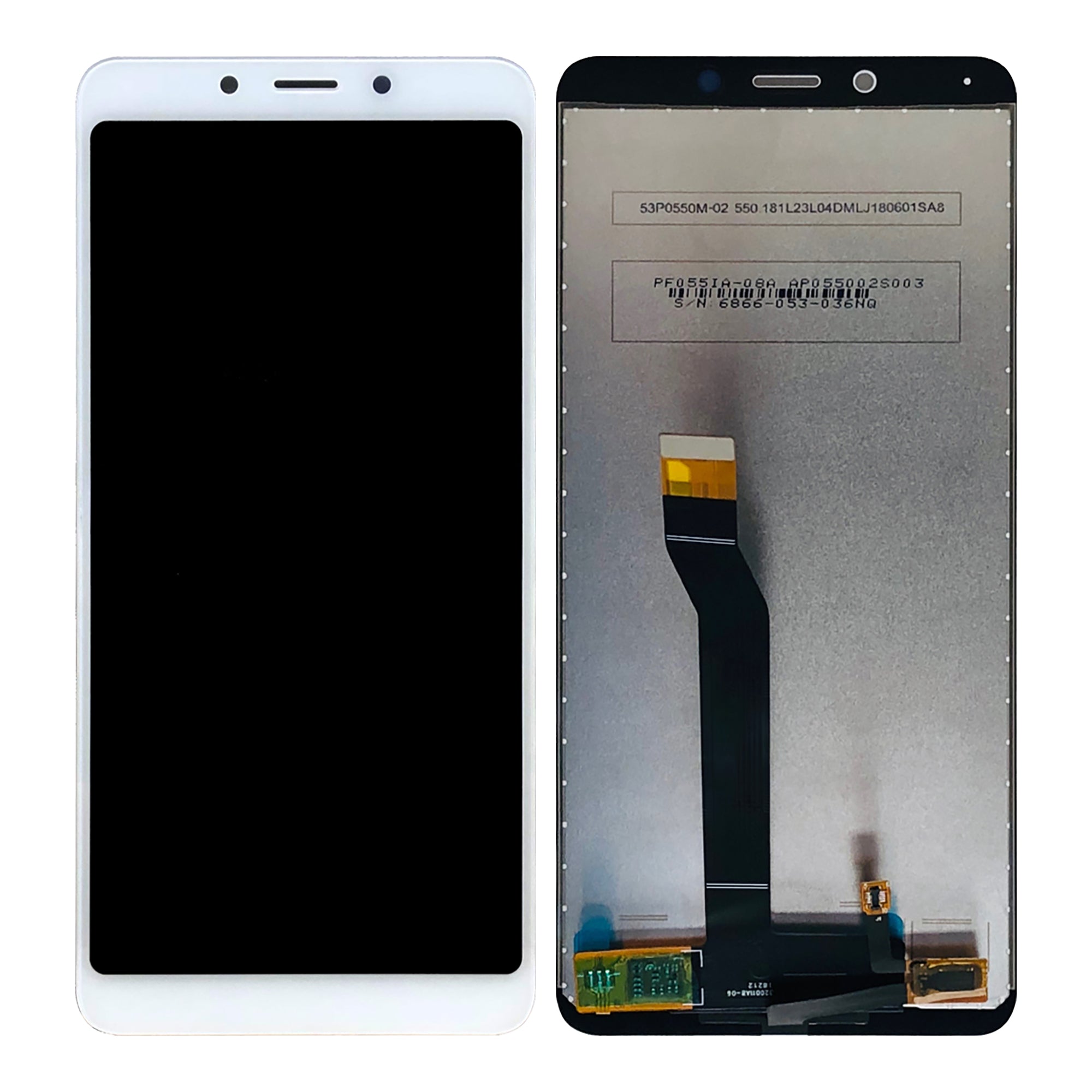 Xiaomi Redmi 6A Display und Digitizer ohne Rahmen, Weiß, OEM