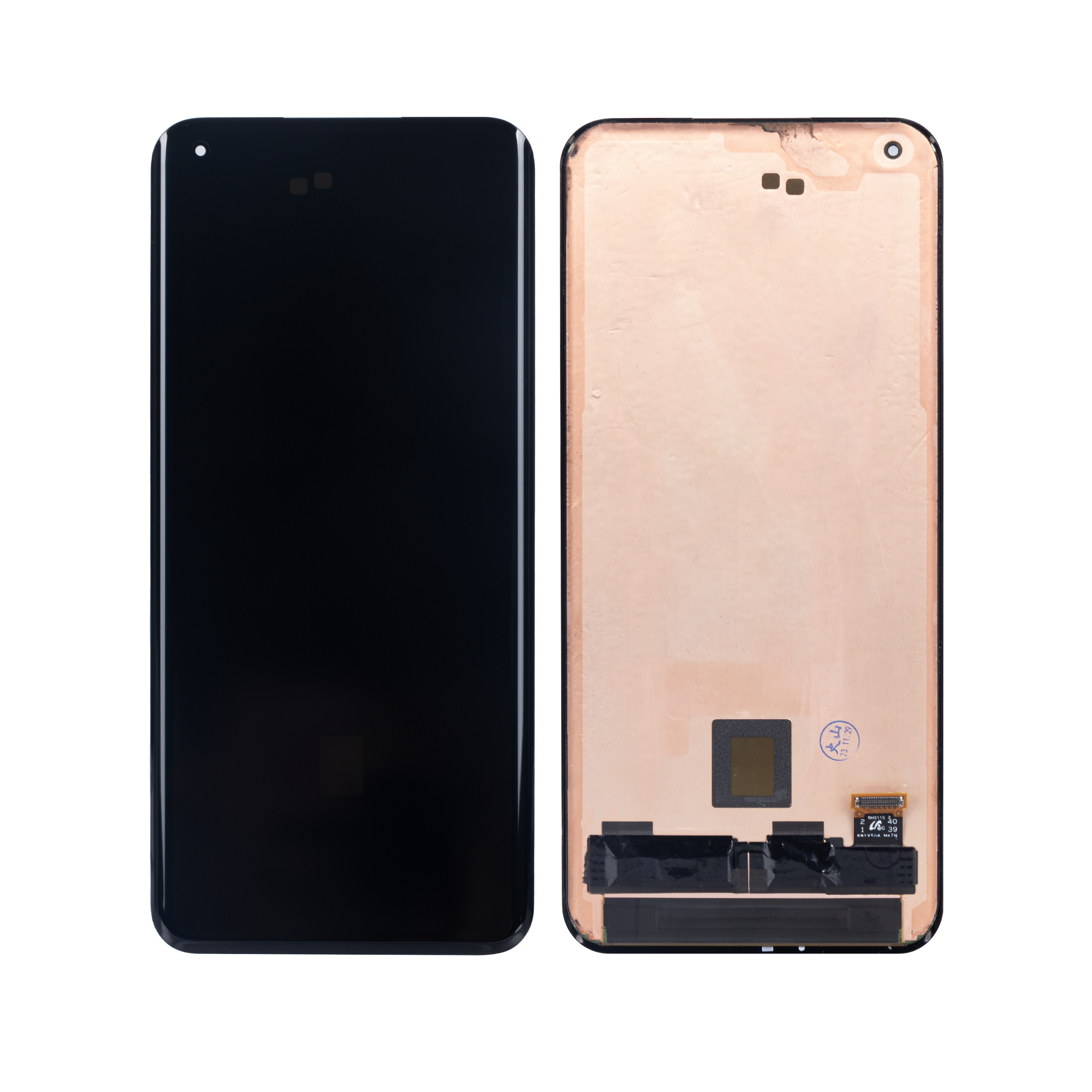 Xiaomi Mi 11 Ultra Display und Digitizer ohne Rahmen, Schwarz, OEM
