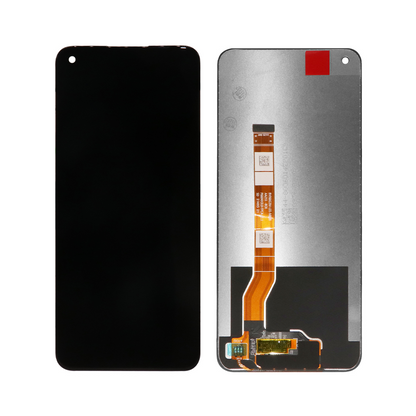 Oppo A76, A36 Display und Digitizer ohne Rahmen, Schwarz, OEM