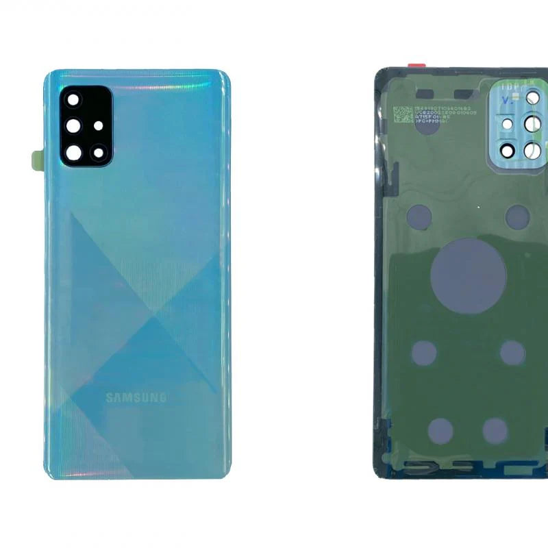 Samsung Galaxy A71 Rückabdeckung OEM (mit Linse) – Alle Farben - Phonebazaar