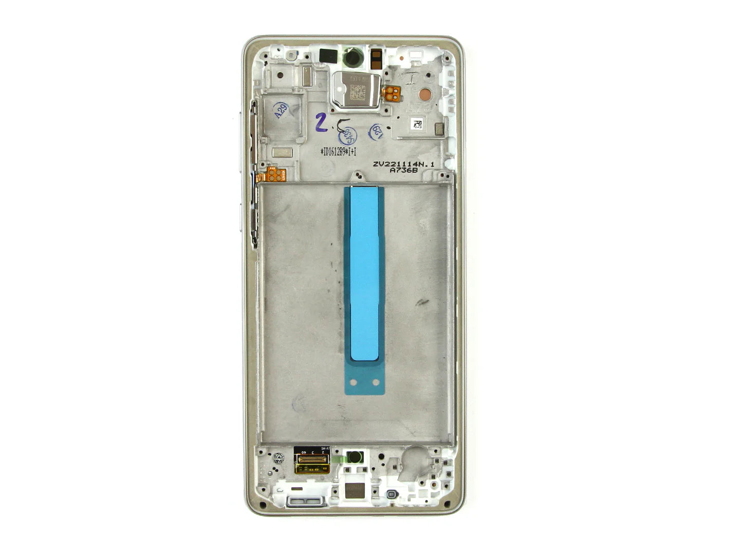 Samsung Galaxy A73 5G Display Modul Schwarz (Service Pack, AMOLED Plus, mit Rahmen) - Phonebazaar