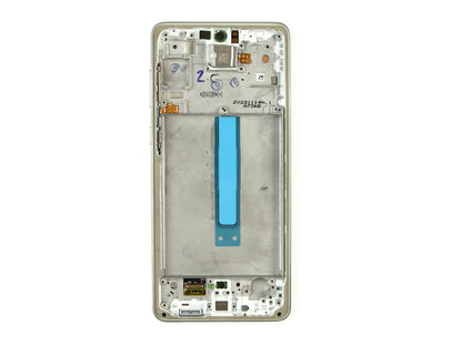 Samsung Galaxy A73 5G Display Modul Schwarz (Service Pack, AMOLED Plus, mit Rahmen) - Phonebazaar