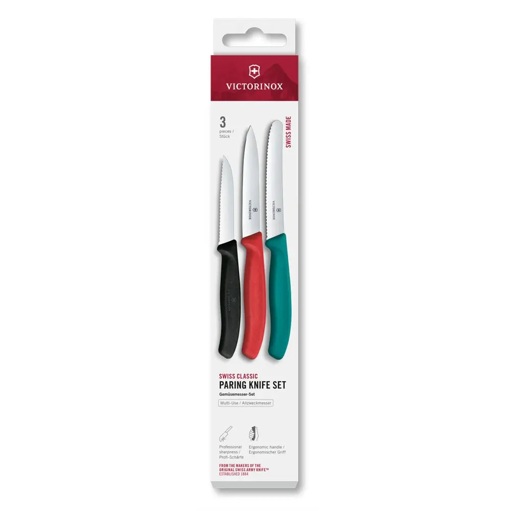 Swiss Classic Gemüsemesser-Set, 3-teilig - Phonebazaar