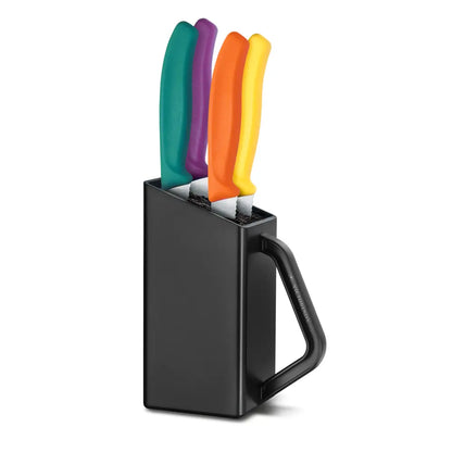Victorinox Küchenmesser Set – Polypropylen Griffe, Mehrfarbig, Faltschachtel