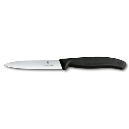 Victorinox Küchenmesser 10 cm – Polypropylen Griff   (Schwarz, Grün, Gelb, Lila, Blau,Rot, Orange)
