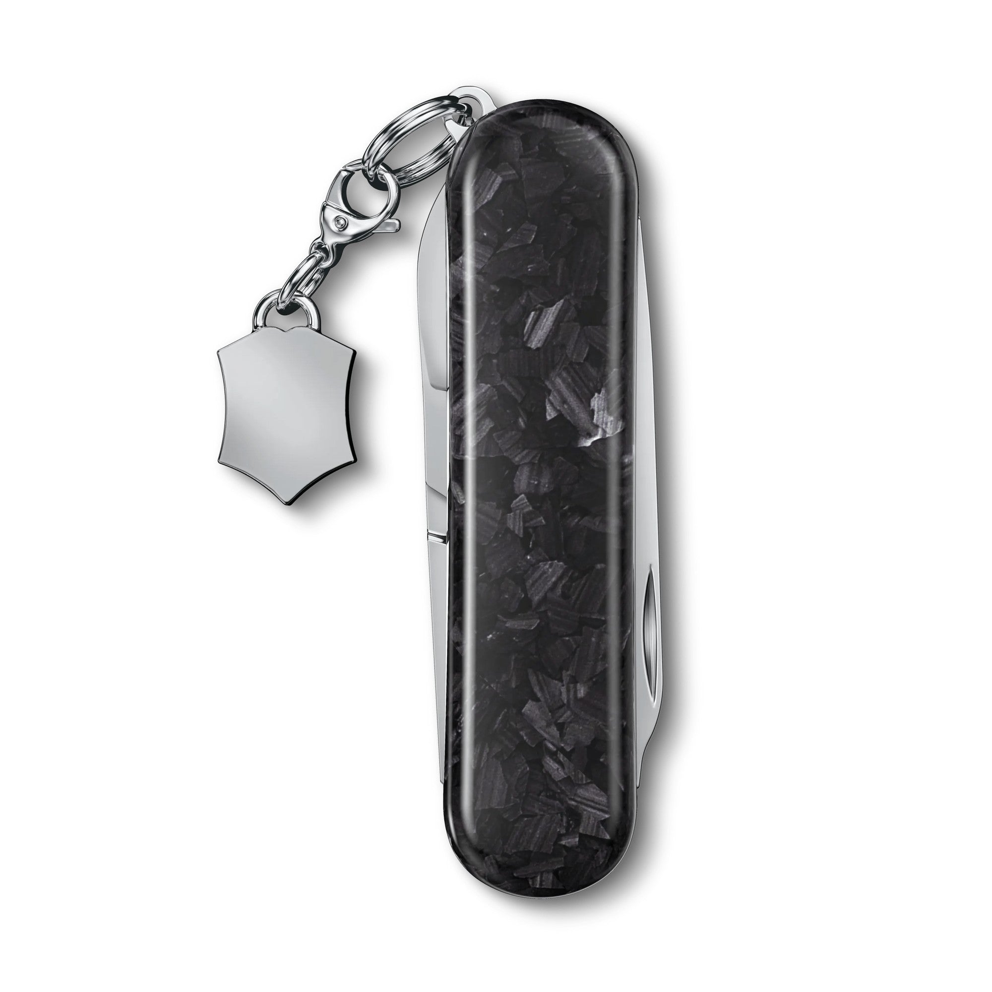 Victorinox Classic SD Brilliant Carbon mit Gravur
