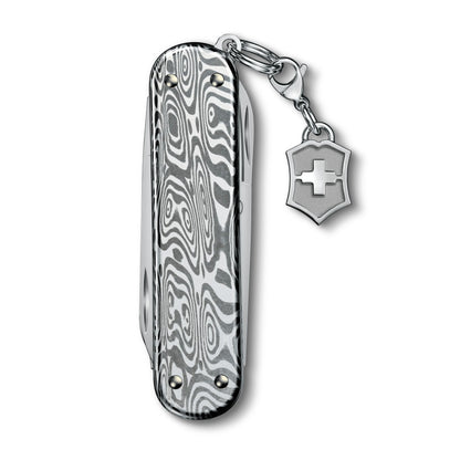 Victorinox Classic SD Brilliant Damast mit Gravur