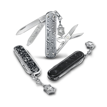 Victorinox Classic SD Brilliant Damast mit Gravur