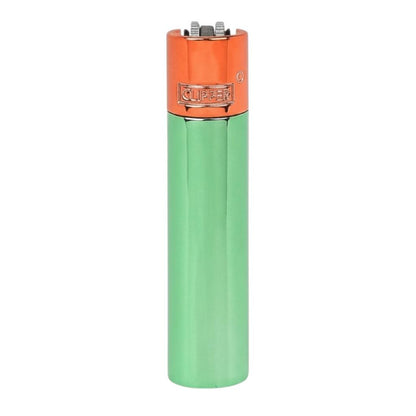 Clipper Metal Large Safari Mint Orange (Auf Wunsch mit Gravur)