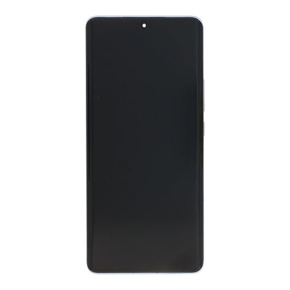 Xiaomi 12 Pro Display und Digitizer mit Rahmen, blaues Servicepaket