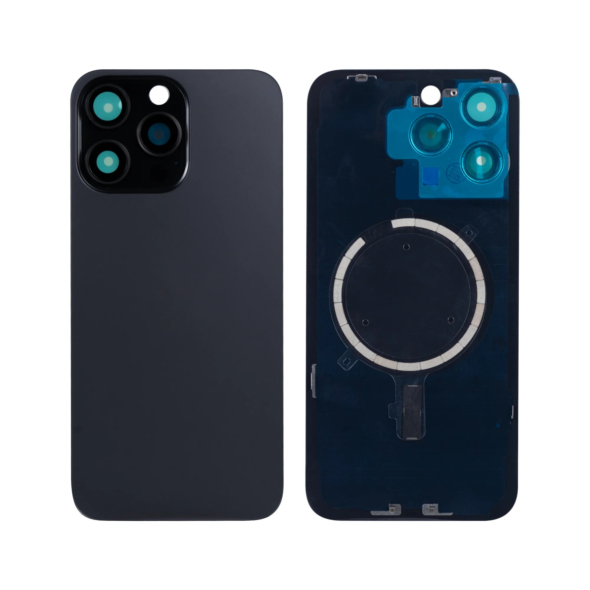 iPhone 15 Pro Max – Rückglas(Schwarz – Titanium)