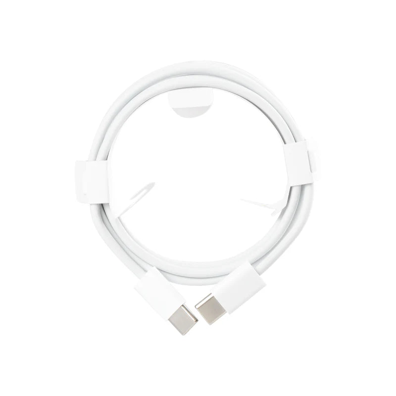 Apple USB Typ-C zu Typ-C Datenkabel 100cm 100W Weiss  Beschreibung