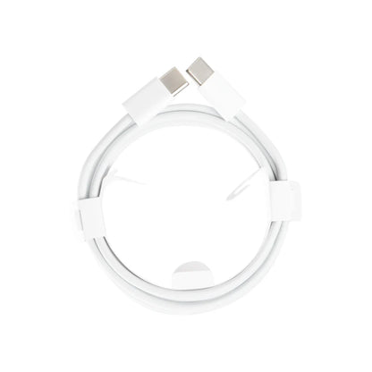Apple USB Typ-C zu Typ-C Datenkabel 100cm 100W Weiss  Beschreibung