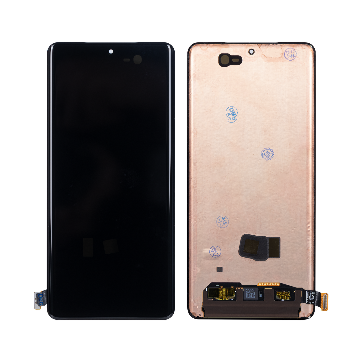 Oppo Find X6 Pro Display und Digitizer ohne Rahmen, Schwarz, OEM