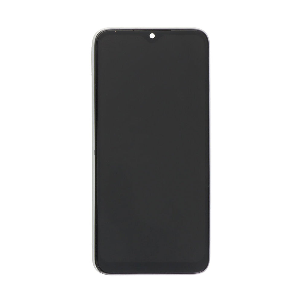 Xiaomi Redmi Note 8, Note 8 (2021) Display und Digitizer mit Rahmen, Mondscheinweiß, Servicepaket