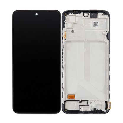 Xiaomi Redmi Note 10, Note 10S Display und Digitizer mit Rahmen, Onyxgrau (OEM)