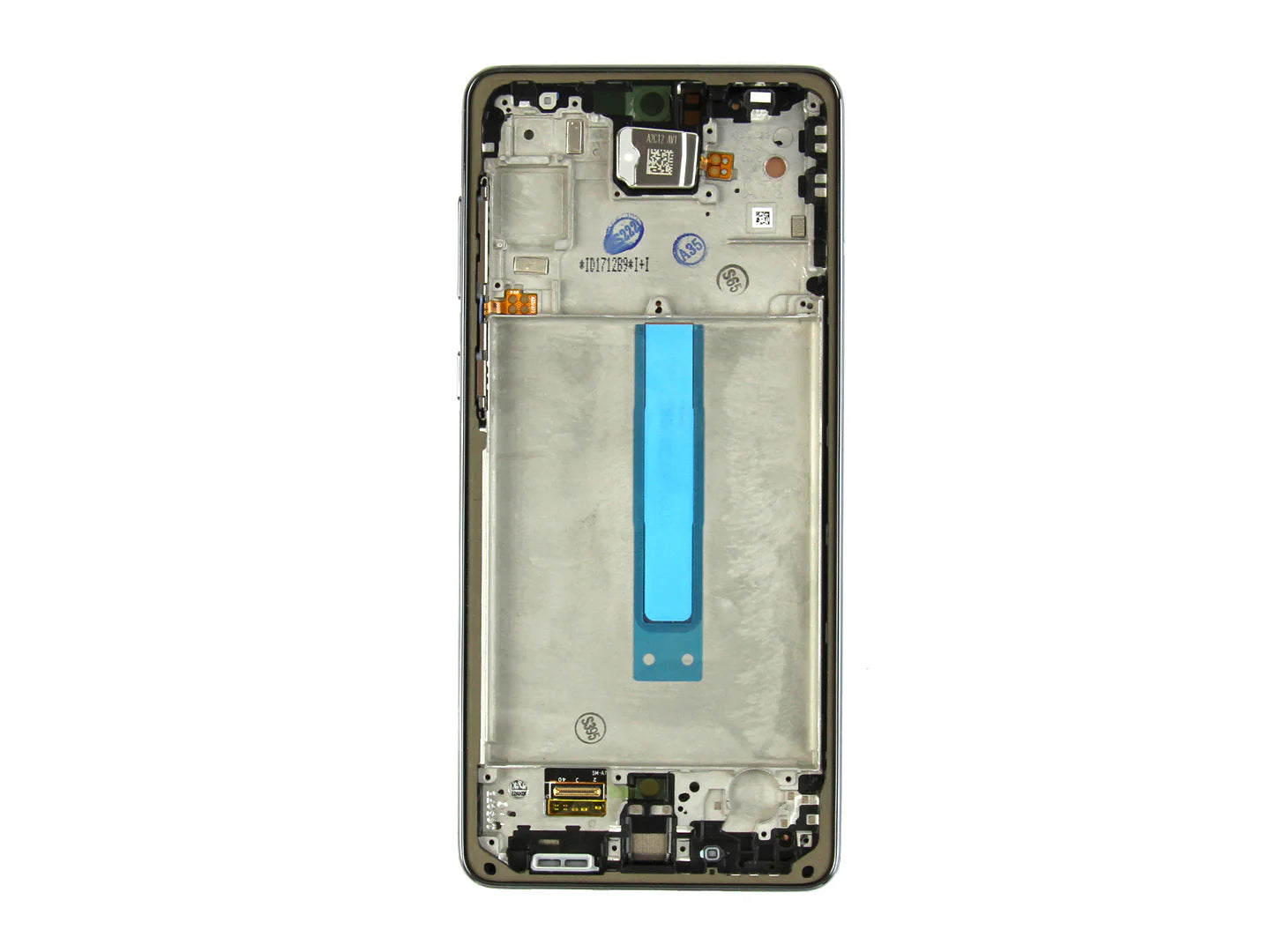 Samsung Galaxy A73 5G Display Modul Schwarz (Service Pack, AMOLED Plus, mit Rahmen) - Phonebazaar