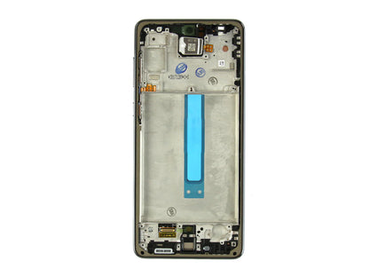 Samsung Galaxy A73 5G Display Modul Schwarz (Service Pack, AMOLED Plus, mit Rahmen) - Phonebazaar