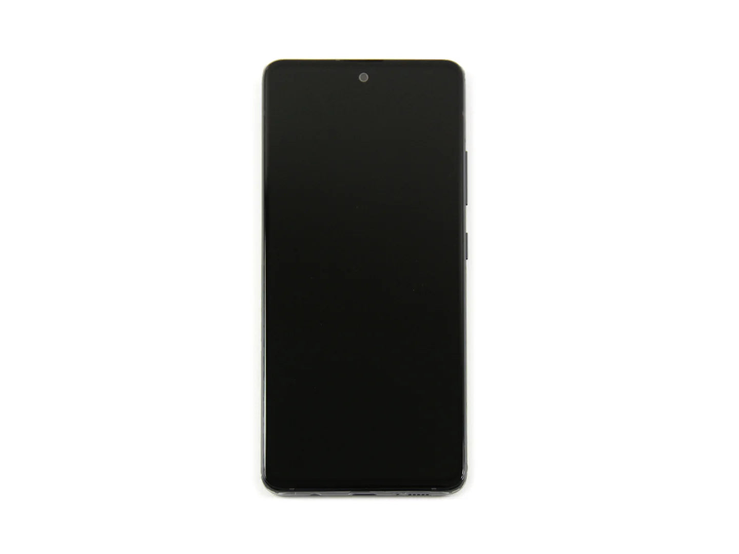 Samsung Galaxy A51 5G Display und Digitizer mit Rahmen Prism Cube Schwarz Service Pack