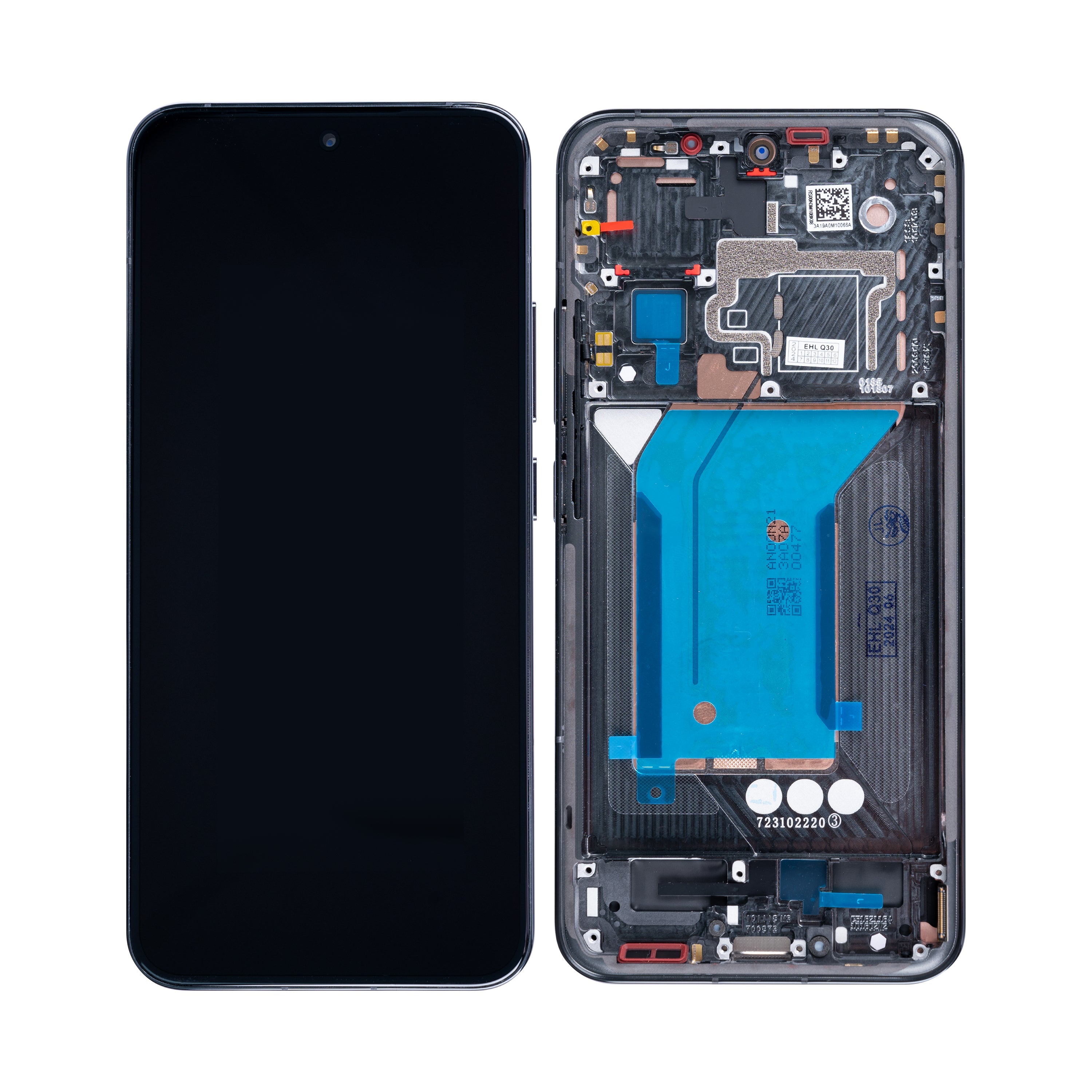 Xiaomi 14 Display und Digitizer mit Rahmen, Schwarz, OEM