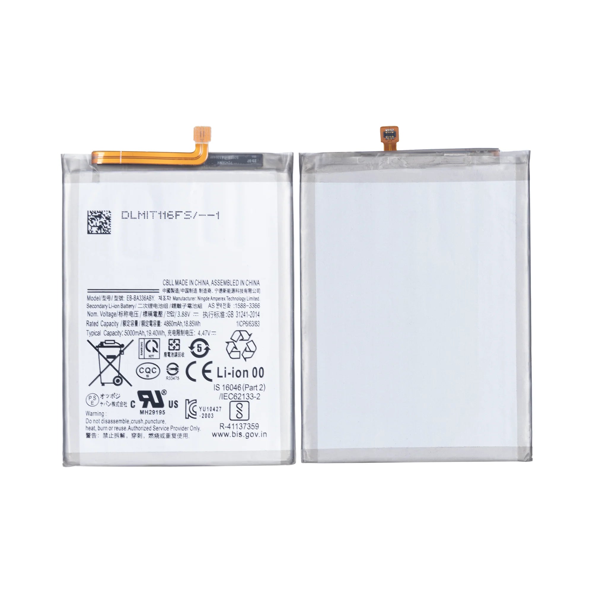 Samsung Galaxy A33 / A53 Original Batterie 5000 mAh (Service Pack) - Phonebazaar