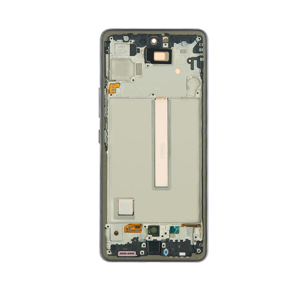 Samsung Galaxy A53 5G  Display und Digitizer mit Rahmen Schwarz Service Pack - Phonebazaar