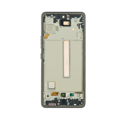 Samsung Galaxy A53 5G  Display und Digitizer mit Rahmen Schwarz Service Pack - Phonebazaar