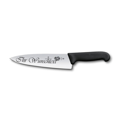 Victorinox Fibrox Kochmesser, 20 cm mit Gravur