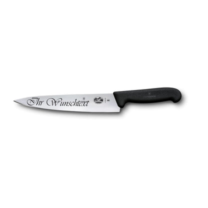Victorinox Fibrox Kochmesser, 22 cm mit Gravur