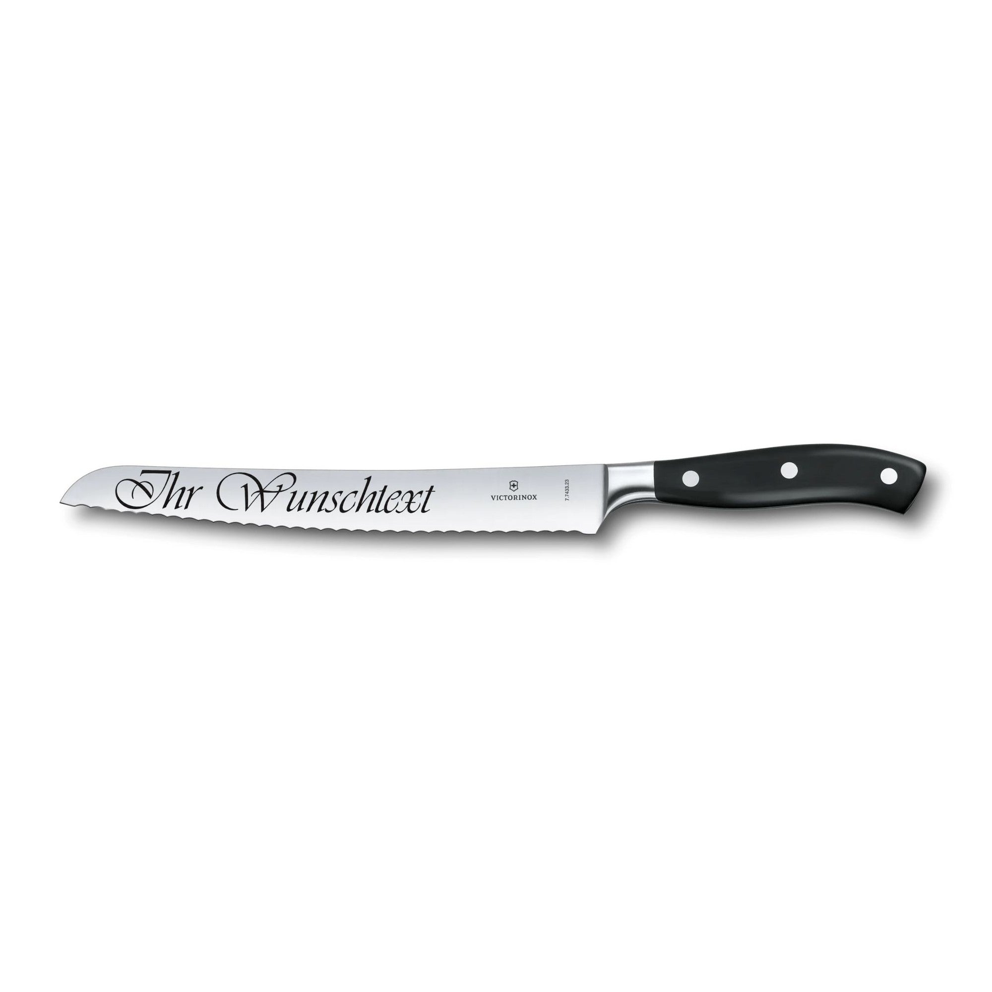 Victorinox Grand Maître Brotmesser, 23 cm mit Gravur