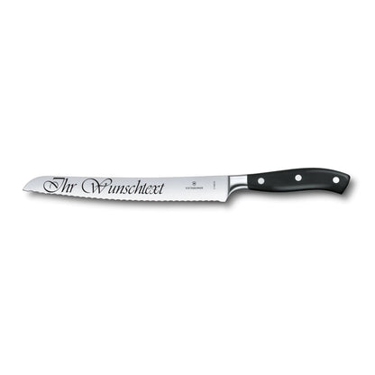 Victorinox Grand Maître Brotmesser, 23 cm mit Gravur