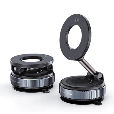 Faltbare Magnetische Handyhalterung – Saugnapf, Zinklegierung, 360° Verstellbar - Phonebazaar