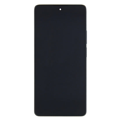 Xiaomi 11T Pro Display und Digitizer mit Rahmen, Meteoritengrau, Servicepaket