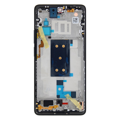 Xiaomi 11T Pro Display und Digitizer mit Rahmen, Meteoritengrau, Servicepaket