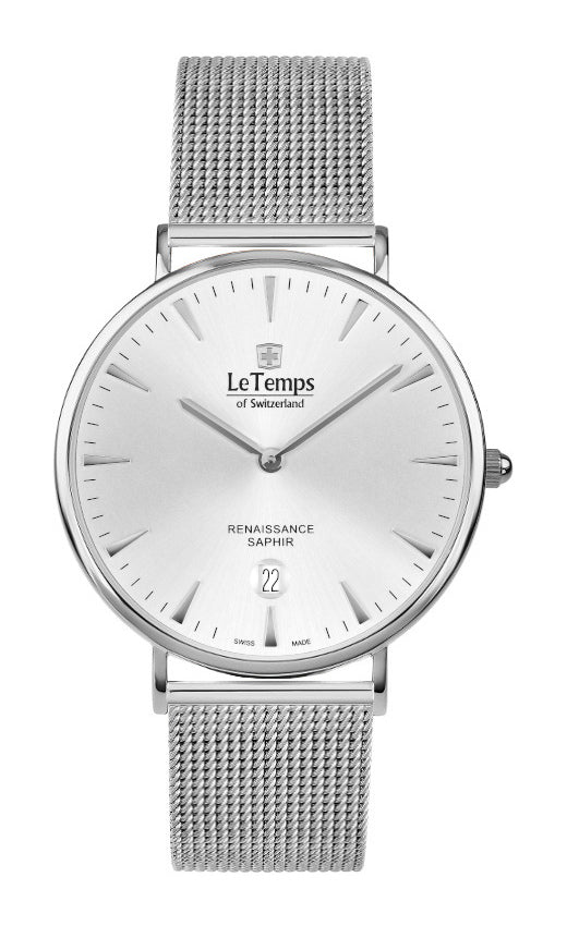 LeTemps RENAISSANCE SAPHIR QUARZ WATCH 30M