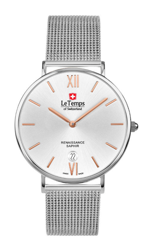 LeTemps RENAISSANCE SAPHIR QUARZ WATCH 30M