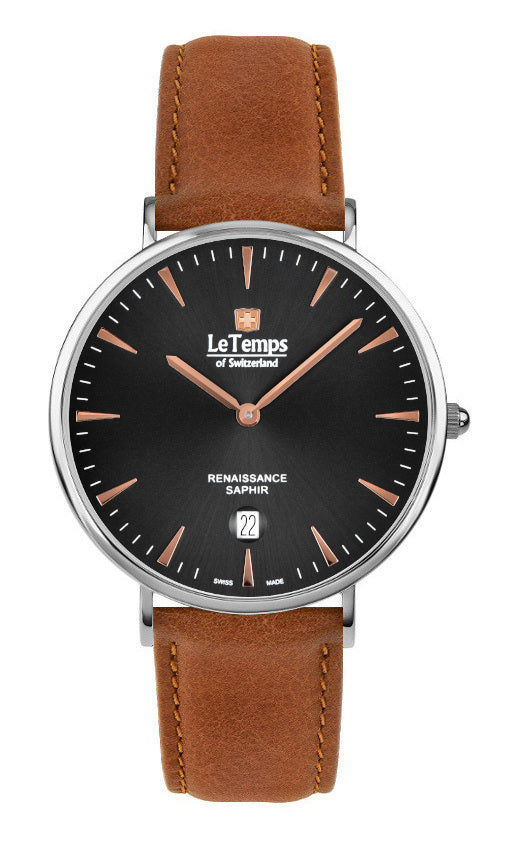 LeTemps RENAISSANCE SAPHIR QUARZ WATCH 30M